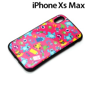 □ ディズニー iPhone XS Max 用 ハイブリッドタフケース モンスターズ・インク ピンク PG-DCS526MOI[メール便送料無料]