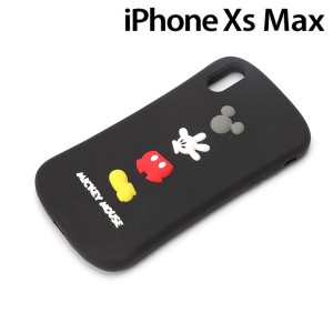 □ ディズニー iPhoneXS MAX 専用 シリコンケース ミッキーマウス PG-DCS527MKY[メール便送料無料]