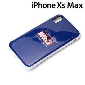 □ マーベル iPhone XS Max 用 ハイブリッドタフケース スパイダーマン ネイビー PG-DCS536SPM[メール便送料無料]