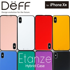 ☆ Deff iPhoneXR(6.1インチ)用 HYBRIDケース Etanze(エタンゼ) ソリッドガラスタイプ　DCS-IP18MTGGM