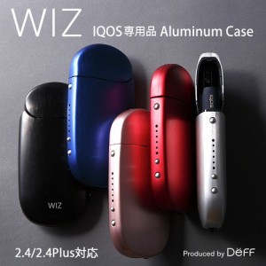 【送料無料】☆ Deff IQOS 専用 アルミニウムケース Aluminum Case for 2.4/2.4 Plus WAC-IQOS