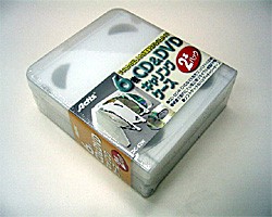 【在庫限り】6枚CD＆DVDキャリングケース【2本パック】CDC-62W