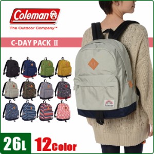 コールマン リュック 26L coleman C-DAY PACK2 CCS5011 レディース リュックサック 大人 通学 かわいい