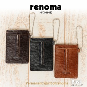 renoma HOMME[レノマオム] パスケース Past 511613  【メンズ】【革】