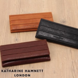 キャサリンハムネット 長財布 KATHARINE HAMNETT SOLID 490-54103