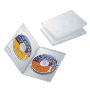 【送料込】 DVDトールケース 両面収納(3枚パック・クリア) / エレコム株式会社