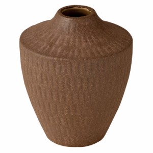 東谷 / 花瓶 (ブラウン) (約φ15×H18.5) (送料無料[北海道・沖縄送料別])