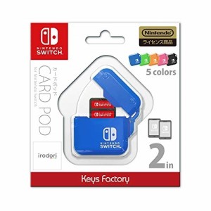 【送料込み】 【追跡番号あり・取寄商品】 ニンテンドー/CARD POD for Nintendo Switch ブルー/Nintendo Switchパーツ