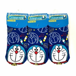 【送料無料】 版権 キッズソックス I`m Doraemon ドローイング (13-18cm) (3足セット) / FNRJ