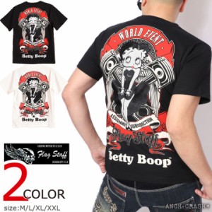 FLAG STAFF ベティブープ コラボ 半袖 Tシャツ(432021)フラッグスタッフ BETTY BOOP