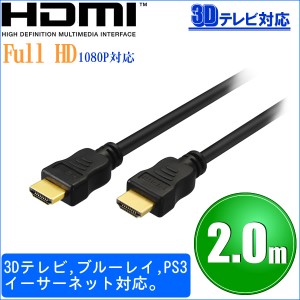 在庫あり　GH-HDMI-2M4 グリーンハウス　HDMIケーブル 2m