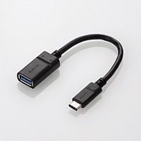 在庫処分　エレコム USB3.1ケーブル（Type-C-Standard-A） USB3-AFCM01NBK