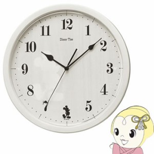 セイコークロック 掛け時計 ミッキーマウス アナログ ミッキー&フレンズ Disney Time ディズニータイム アイボリー FW577A