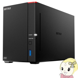 Buffalo バッファロー ネットワーク対応HDD NAS LinkStation 2.5GbE搭載 高速モデル 2ベイ 8TB LS720D0802