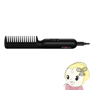 在庫処分　mod's hair モッズヘア スタイリッシュ モバイルヒートコーム（ブラック） MHB-1040-K