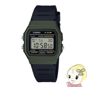 CASIO 腕時計 スタンダードウォッチ カシオ コレクション F-91WM-3AJH