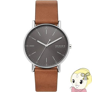 【国内正規品】スカーゲン SKAGEN 腕時計 メンズ SIGNATUR グレー ブラウン SKW6578