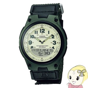 カシオ CASIO スタンダードウォッチ 電池寿命約10年 AW-80V-3BJH