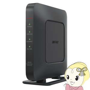 バッファロー BUFFALO Wi-Fiルーター Wi-Fi 5（11ac）対応 1733＋800Mbps AirStation ブラック WSR-2533DHPLB-BK