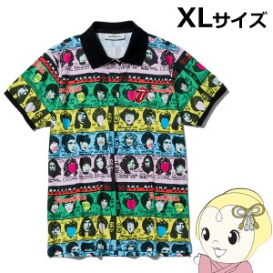 在庫処分　バックスピン ポロシャツ ローリングストーンズ XLサイズ The Rolling Stones Some Girls Vivid POLO SHIRT BA02W702XL