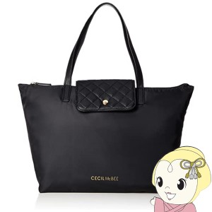 在庫あり　セシルマクビー トートバッグ CECIL McBEE STYLISH NYLON TOTE CM121050 ブラック