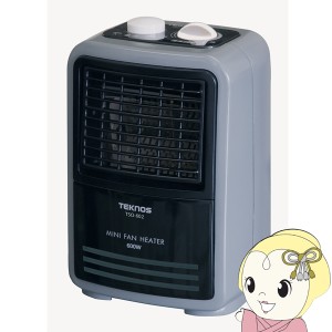 在庫処分　TEKNOS ミニファンヒーター600W（温調付）TSO-604