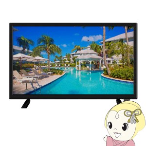 テレビ チューナーレス SHION 24インチ スマートテレビ 24型 24V 壁掛け Googleアシスタント対応 NETFLIX YouTube androidTV　HTW-24M