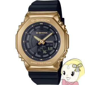 在庫僅少　G-SHOCK GM-S2100GB-1AJF 腕時計 CASIO カシオ メタルカバード 黒 ゴールド 国内正規品 国内モデル