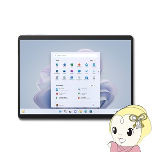 マイクロソフト 13型 2in1タブレットPC Surface Pro 9 QEZ-00011 [プラチナ] Microsoft/Core i5 1235U/メモリ 8GB/SSD 256GB