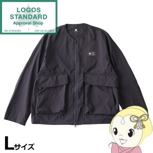 在庫処分　【ロゴス 正規販売店】撥水軽量カーディガン 33512 L CAMP LOGOS ロゴス ブラック アパレル 33512712