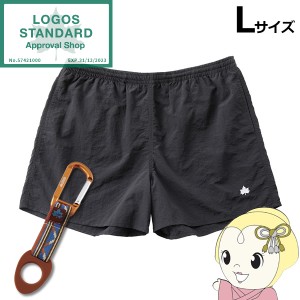 在庫処分　【ロゴス 正規販売店】バギーショーツ ロゴス LOGOS by LIPNER ブラック L アパレル 35411712