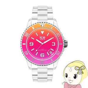 ICE WATCH アイスウォッチ 腕時計 ICE clear sunset SMALL  アイス クリア サンセット スモール ピンク ICE-021440 国内モデル