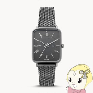 【国内正規品】腕時計 スカーゲン SKAGEN  メンズ RYLE ソーラー チャコールトーン ステンレススチールメッシュウォッチ アナログ SKW675