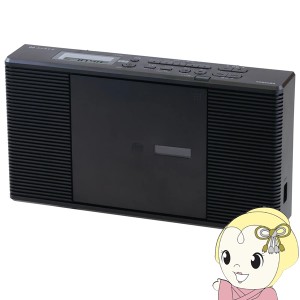 東芝 CDラジオ ワイドFM 2バンド ブラック TY-C261-K