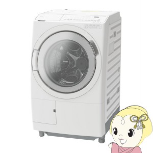 [予約]洗濯機 【設置込】 日立 HITACHI ドラム式洗濯乾燥機 ビッグドラム 洗濯12kg 乾燥6kg 左開き ホワイト BD-SV120JL-W