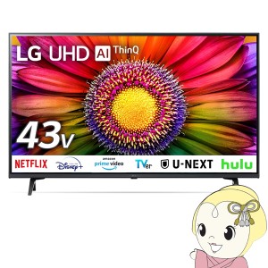 液晶テレビ4K液晶テレビ 43V型 LGエレクトロニクス UR8000シリーズ 43UR8000PJB