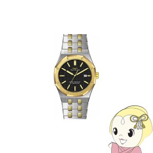 腕時計 テクノス TECHNOS メンズウォッチ 5気圧防水 T9B74TB ブラック文字盤 ゴールドベゼル コンビ ステンレススチール
