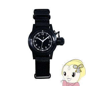 在庫処分　腕時計 NAVAL WATCH Naval military watch US MARINE USN BUSHIPS type アナログ MIL.-04 BK/BK