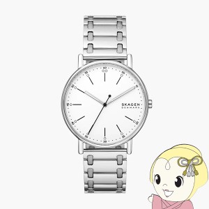 在庫僅少　SKAGEN（スカーゲン） 腕時計「SIGNATUR」 ステンレス ブレスレットウォッチ シルバー SKW6912