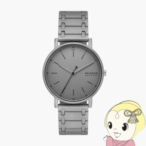 在庫僅少　SKAGEN（スカーゲン） 腕時計「SIGNATUR」 ステンレス ブレスレットウォッチ グレー SKW6913