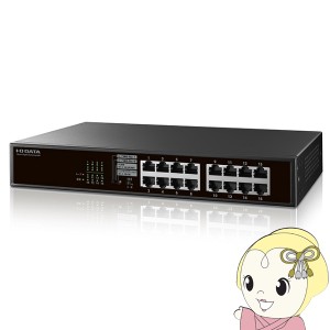 [予約 約1-2週間以降]スイッチングハブ I-O DATA Gigabit対応 有線LAN 16ポート L2ライトマネージスイッチングハブ ETG-ESH16LM