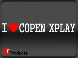 【Fproducts】アイラブステッカー/COPEN XPLAY/アイラブ コペンエクスプレイ