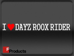 【Fproducts】アイラブステッカー/DAYZ ROOX RIDER/アイラブ デイズルークスライダー