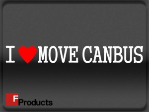 【Fproducts】アイラブステッカー/MOVE CANBUS/アイラブ ムーヴキャンバス