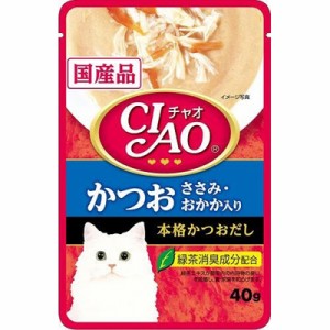 CIAO パウチ かつお おかか入り 40g