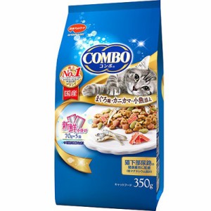 日本ペット コンボ キャット まぐろ味・カニカマ・小魚添え 350g