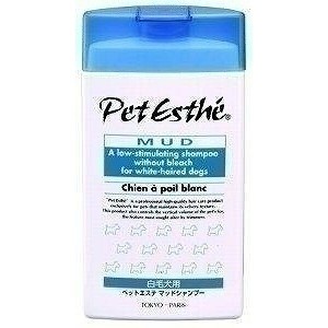 Pet Esthe マッドシャンプー 白毛犬用 350ml ニチドウ