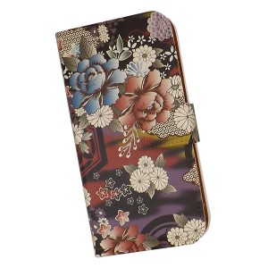 Redmi Note 10 JE XIG02 スマホケース 手帳型 プリントケース 和柄 花柄(022)