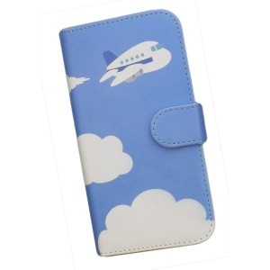 Redmi Note 10 JE XIG02 スマホケース 手帳型 プリントケース 空 雲 飛行機(183)