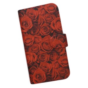 Redmi Note 10 JE XIG02 スマホケース 手帳型 プリントケース 花柄 バラ おしゃれ(222)